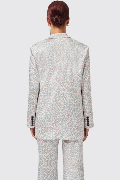 Woman|Twisted Tailor Amarantha Slim Fit Blue Suit