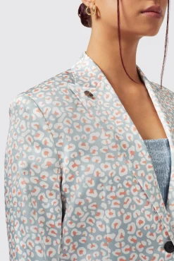 Woman|Twisted Tailor Amarantha Slim Fit Blue Suit