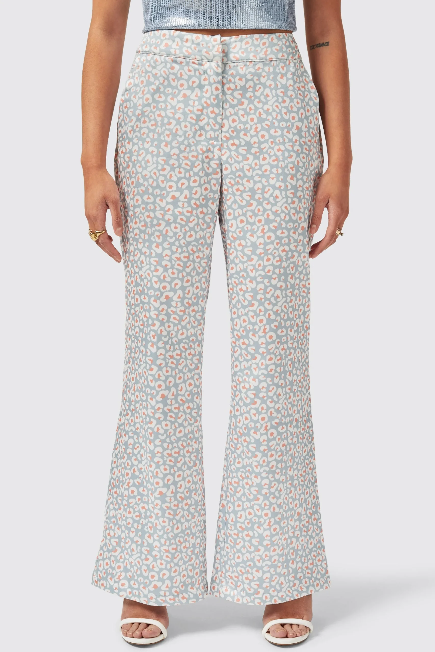 Woman|Twisted Tailor Amarantha Slim Fit Blue Trouser