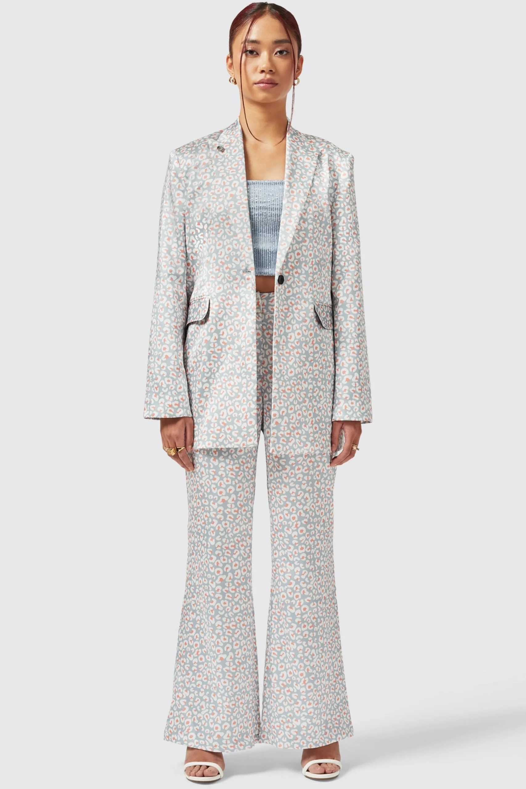 Woman|Twisted Tailor Amarantha Slim Fit Blue Trouser