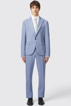 Jackets·Work Jackets|Jackets·Casual Jackets|Twisted Tailor Buscot Slim Fit Blue Jacket