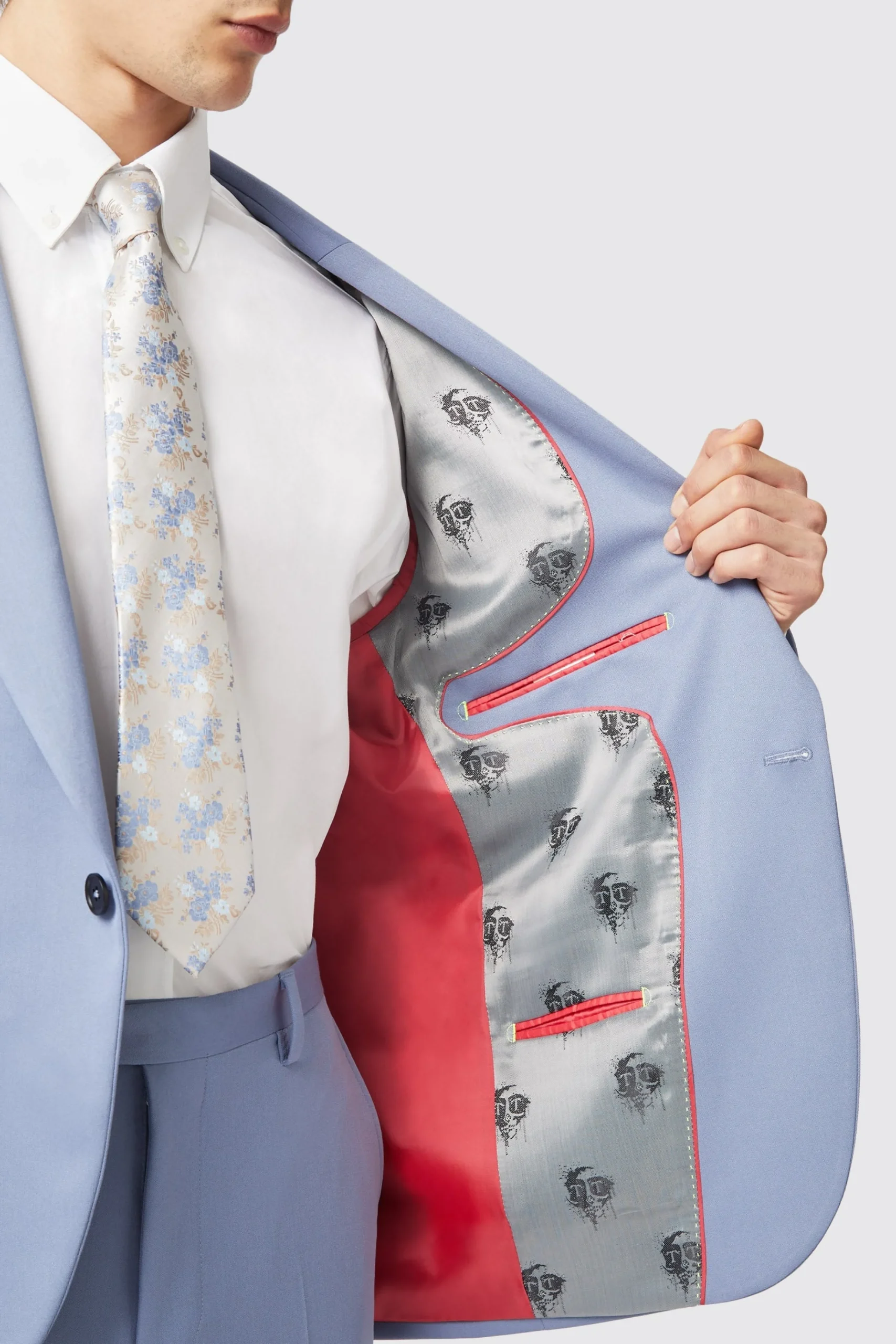 Occasion·Autumn Suits|Occasion·Back To It|Twisted Tailor Buscot Slim Fit Blue Suit
