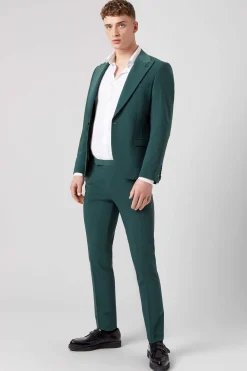Occasion·Back To It|Twisted Tailor Buscot Slim Fit Forest Green Suit