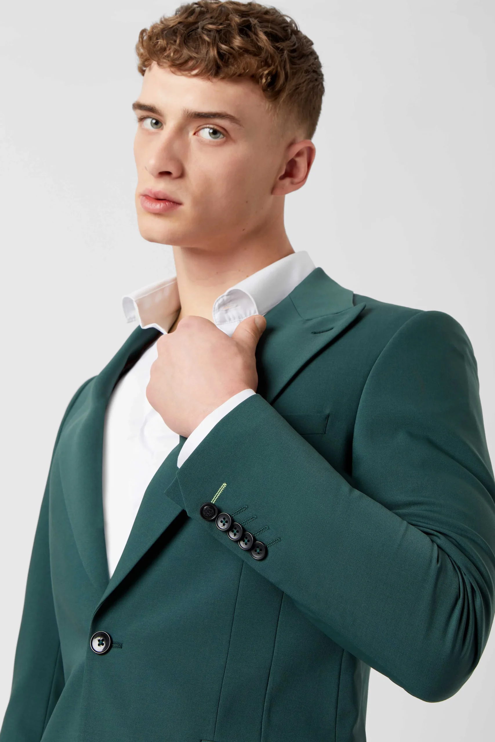 Occasion·Back To It|Twisted Tailor Buscot Slim Fit Forest Green Suit