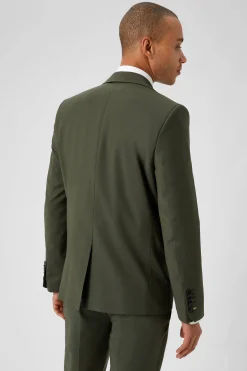 Style·Plain Suits|Style·2 Piece Suits|Twisted Tailor Buscot Slim Fit Green Wool Suit