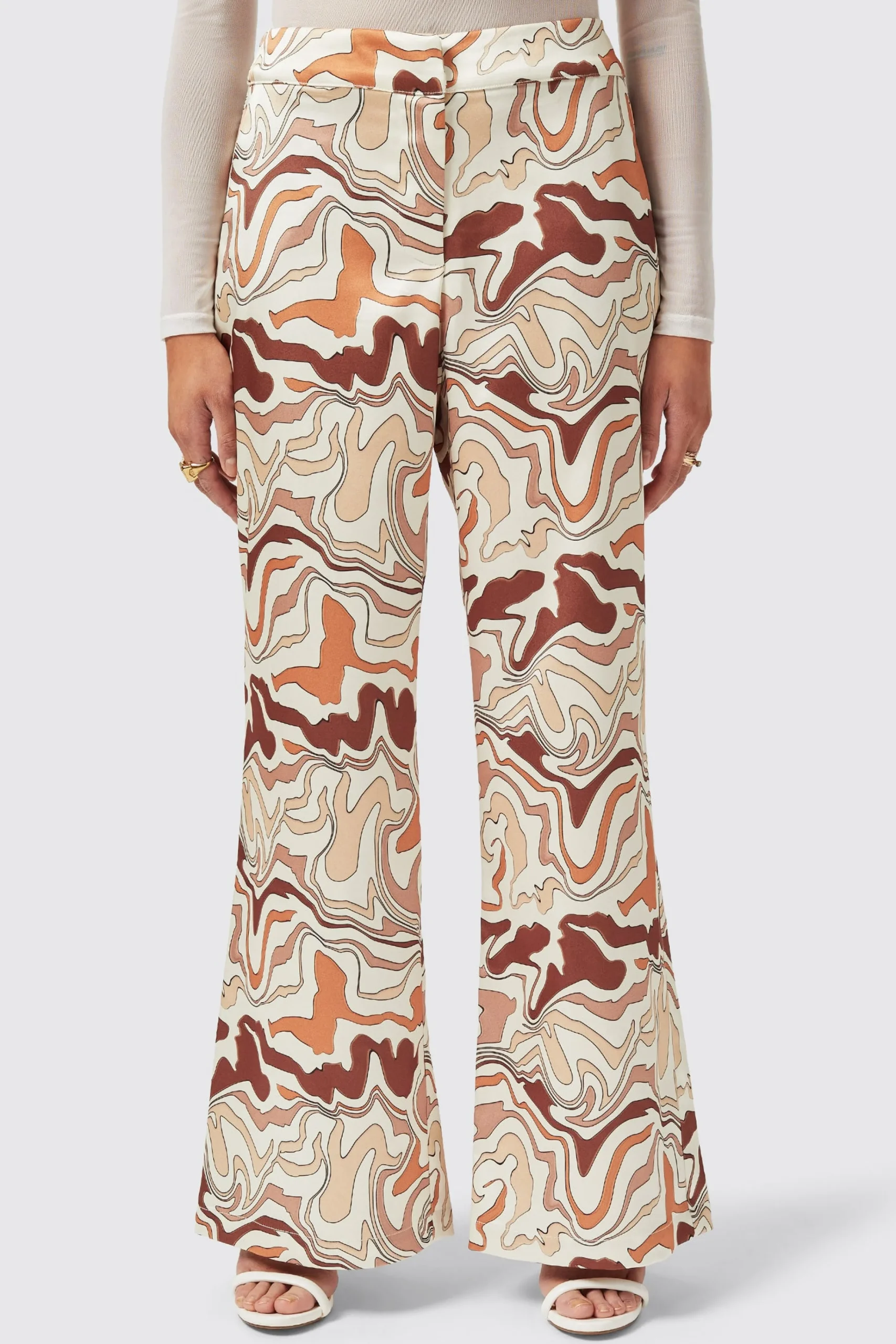 Woman|Twisted Tailor Calthia Slim Fit Neutral Suit