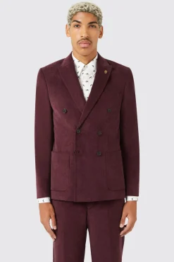 Jackets·Work Jackets|Jackets·Casual Jackets|Twisted Tailor Dunmore Wine Cord Jacket TT X AM