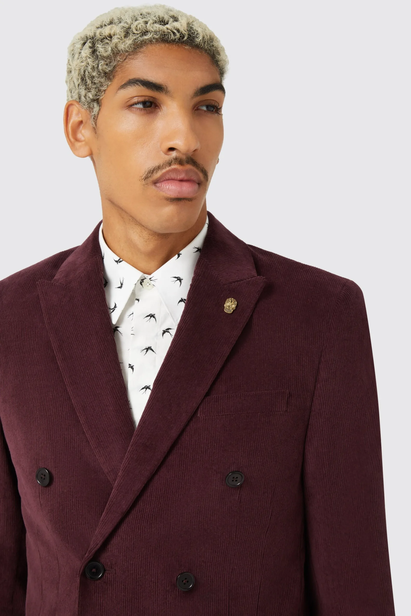 Jackets·Work Jackets|Jackets·Casual Jackets|Twisted Tailor Dunmore Wine Cord Jacket TT X AM
