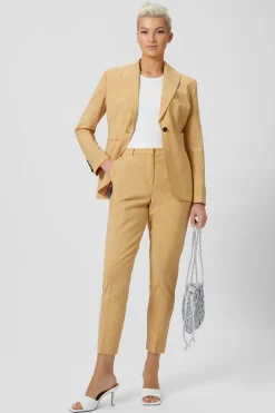 Woman|Twisted Tailor Eliza Skinny Fit Yellow Suit