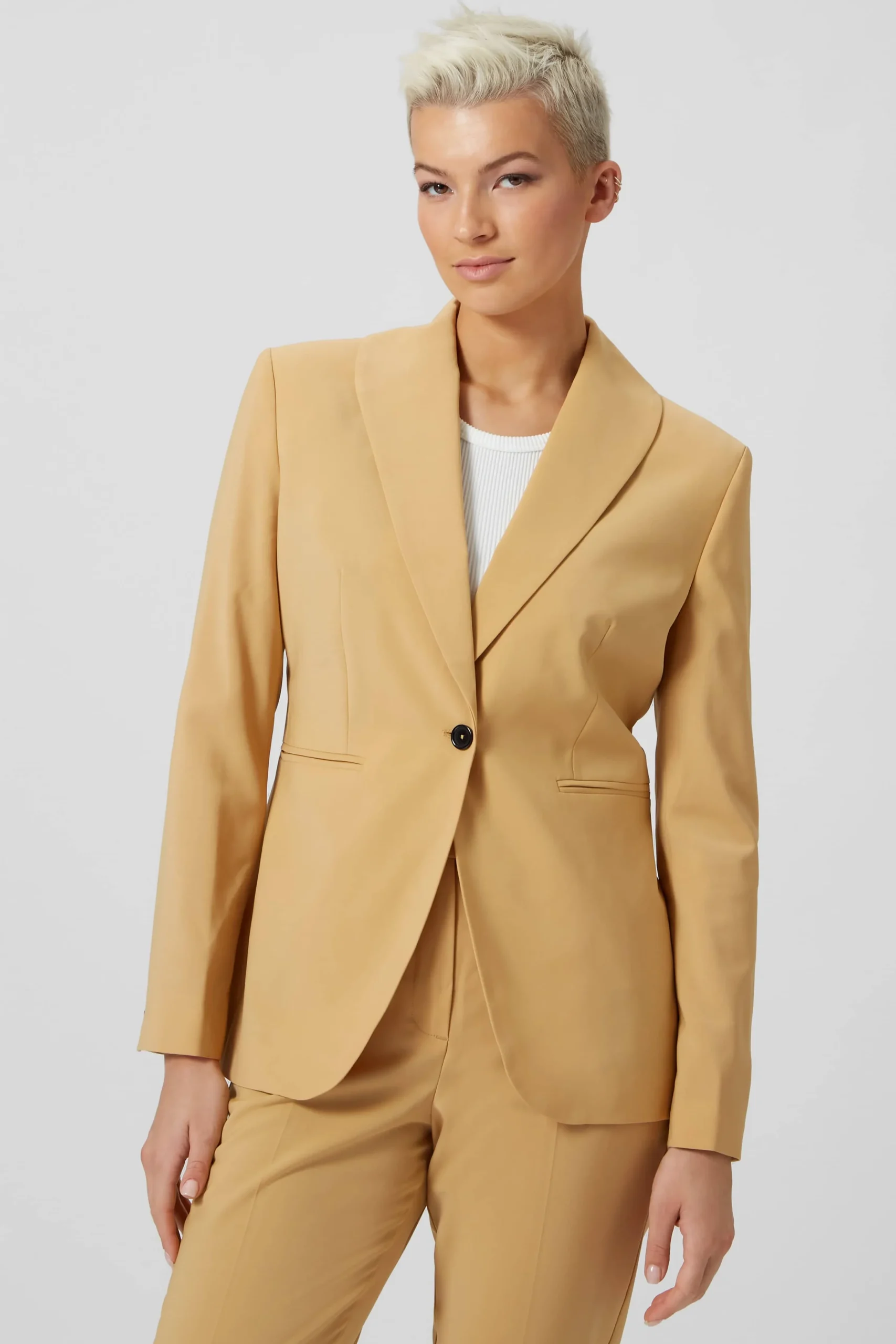 Woman|Twisted Tailor Eliza Skinny Fit Yellow Suit