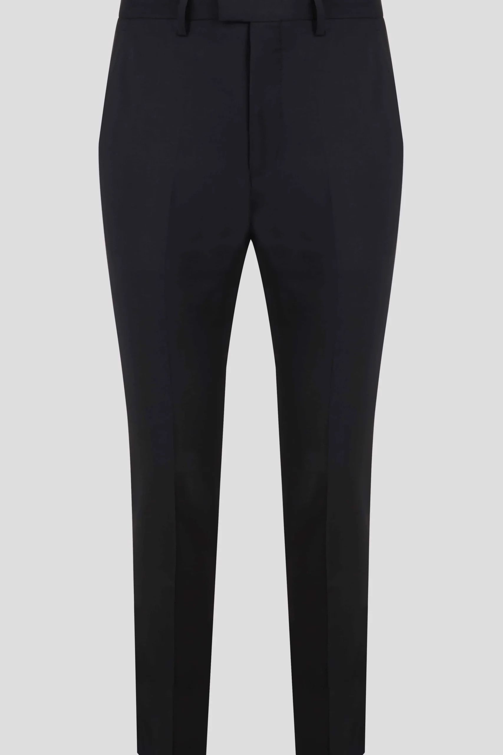 Trousers·Work Trousers|Twisted Tailor Ellroy Skinny Fit Black Wool Trousers