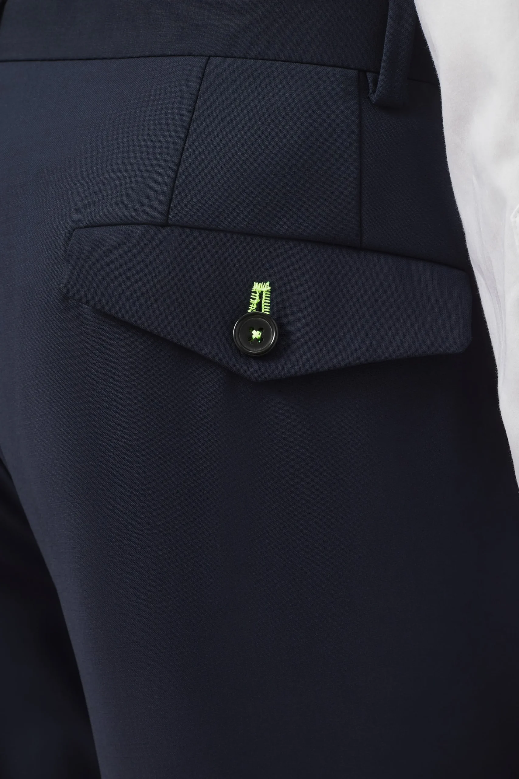 Trousers·Casual Trousers|Trousers·Work Trousers|Twisted Tailor Ellroy Skinny Fit New Navy Trousers
