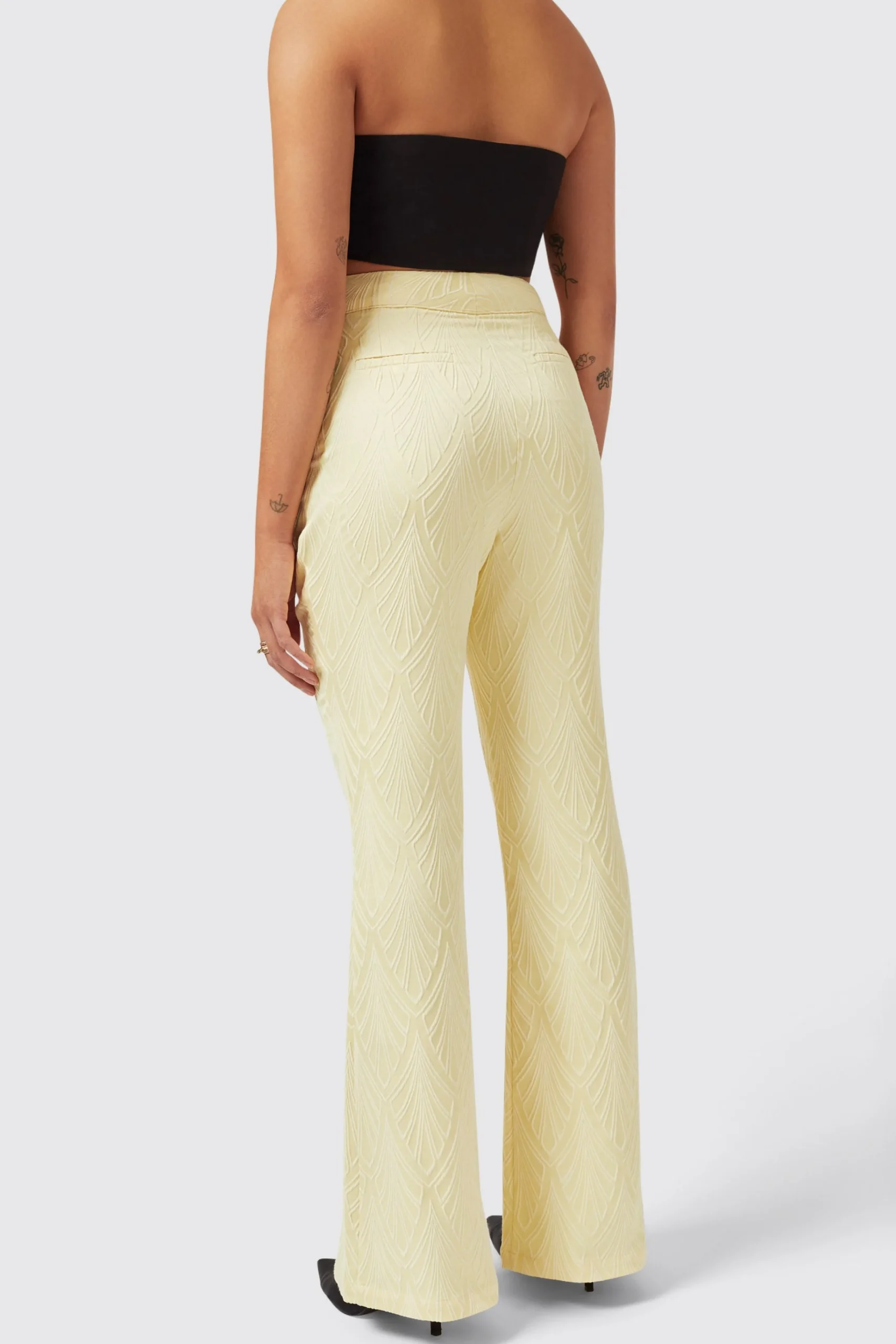 Woman|Twisted Tailor Fiore Slim Fit Yellow Suit