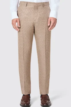 Trousers·Casual Trousers|Trousers·Work Trousers|Twisted Tailor Goddard Slim Fit Brown Trousers