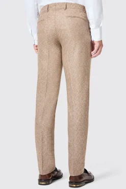 Trousers·Casual Trousers|Trousers·Work Trousers|Twisted Tailor Goddard Slim Fit Brown Trousers