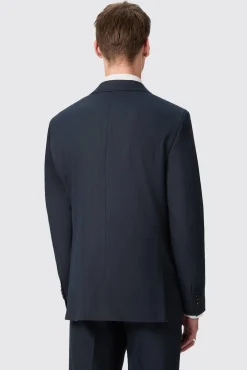 Style·Plain Suits|Occasion·Groomsmen Suits|Twisted Tailor Hodge Slim Fit Navy Pinstripe Suit