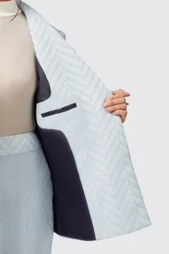 Woman|Twisted Tailor Iris Slim Fit Blue Suit