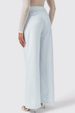 Woman|Twisted Tailor Iris Slim Fit Blue Trouser