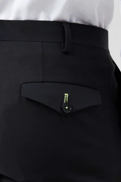 Trousers·Party Trousers|Twisted Tailor Kingdon Skinny Fit Black Dinner Trousers
