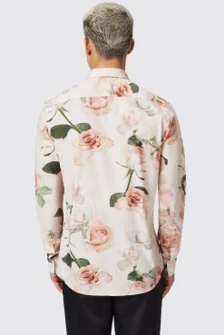 Style·Floral Shirts|Occasion·Party Shirts|Twisted Tailor Lincoln Shirt Pink