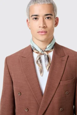 Unisex|Jackets·Work Jackets|Twisted Tailor Lisandro Double Breasted Brown Cotton Jacket