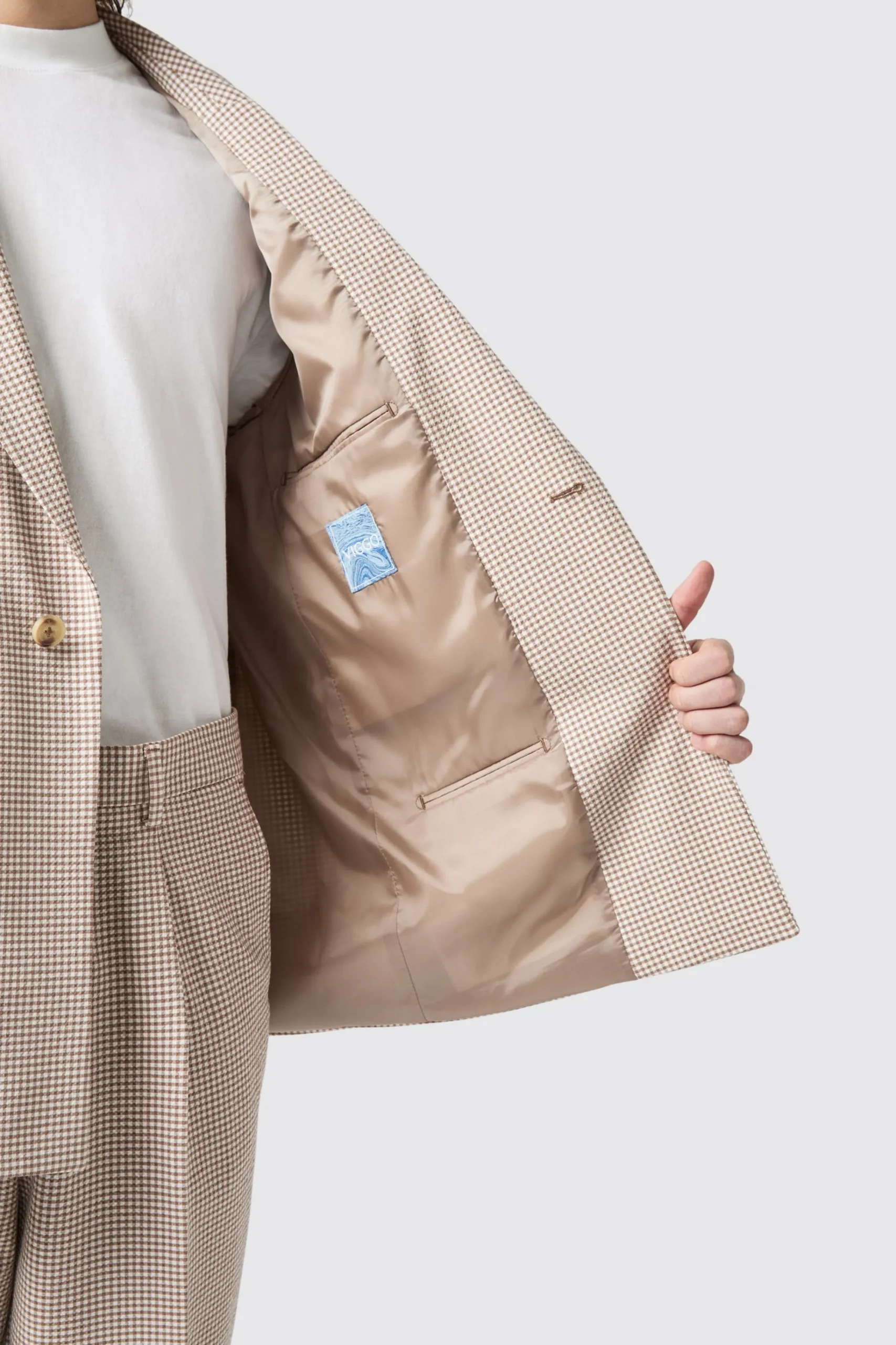 Unisex|Style·Check Suits|Twisted Tailor Maldini Oversized Brown Check Suit