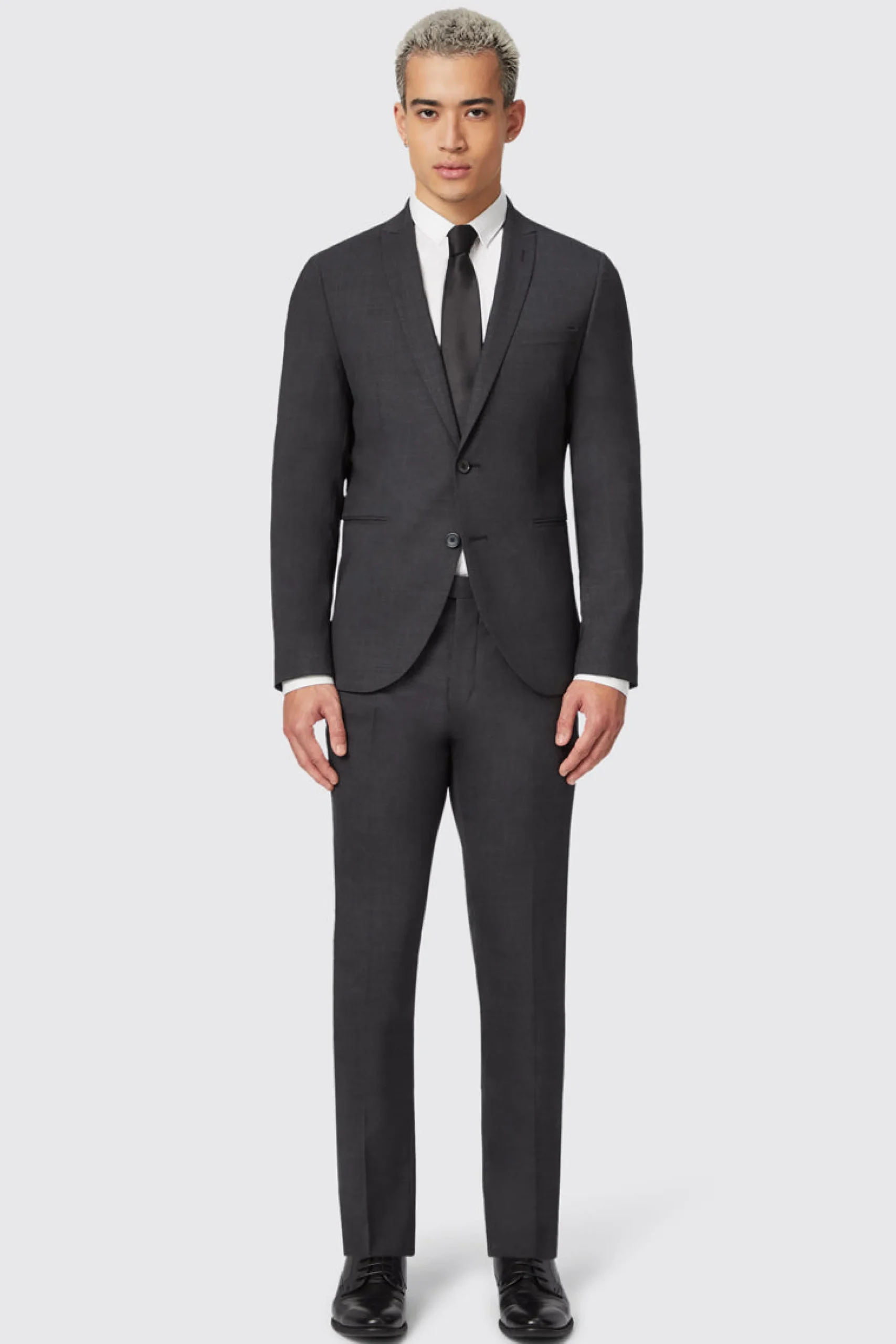 Jackets·Work Jackets|Twisted Tailor Priory Skinny Fit Suit Charcoal Jacket