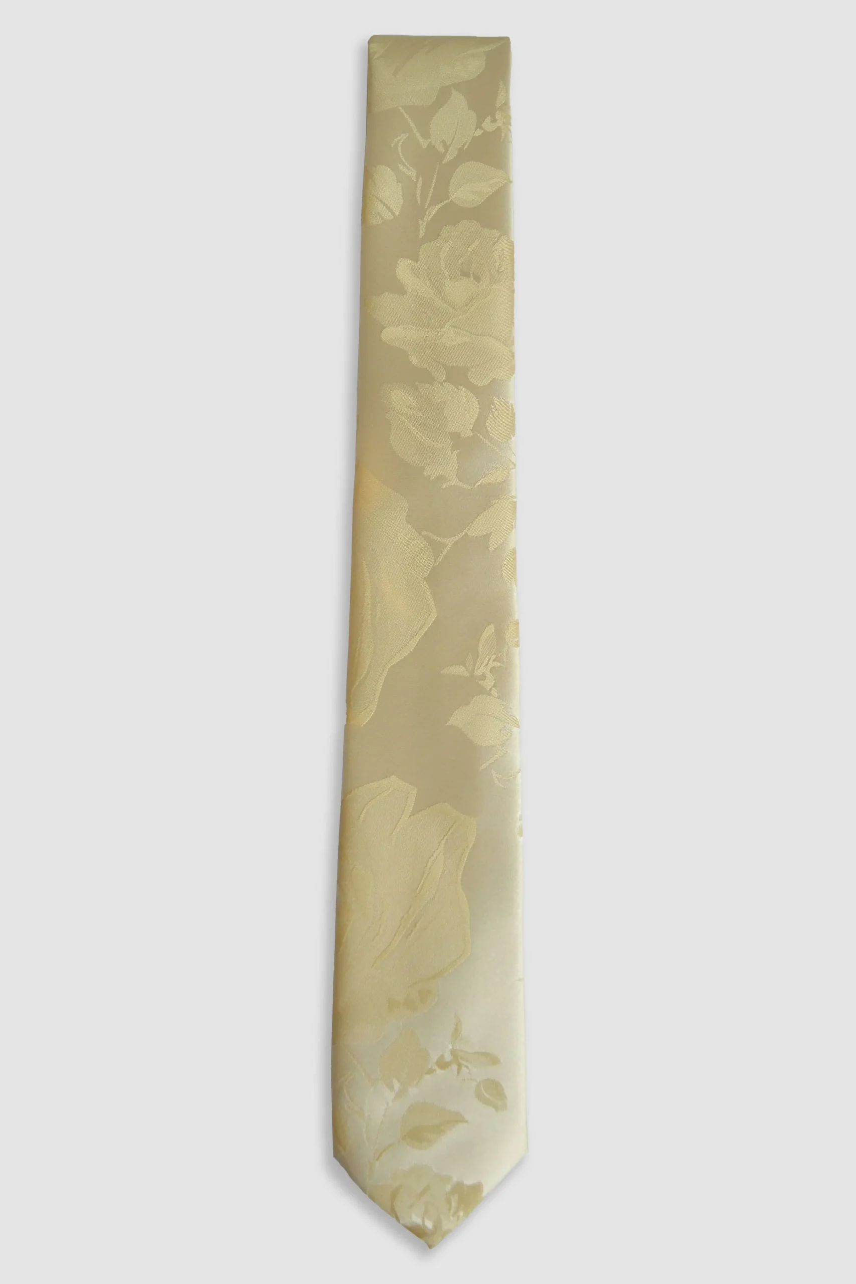 Suit Accessories·Ties|Twisted Tailor Yarrow Yellow Floral Tie
