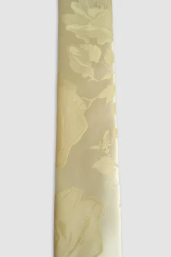 Suit Accessories·Ties|Twisted Tailor Yarrow Yellow Floral Tie